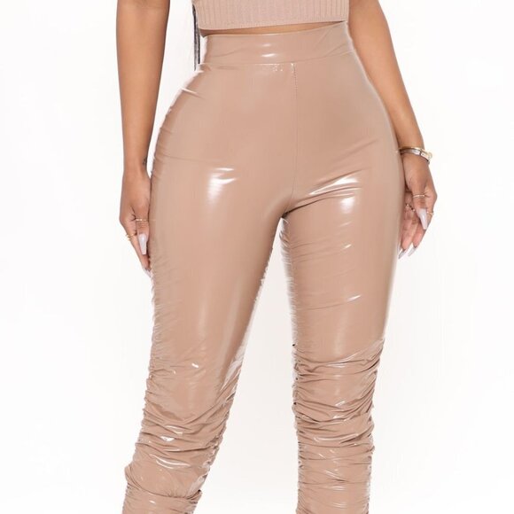 Latex Pants Stacked Pull On Latex Nude Pants
New - Picture 5 of 5